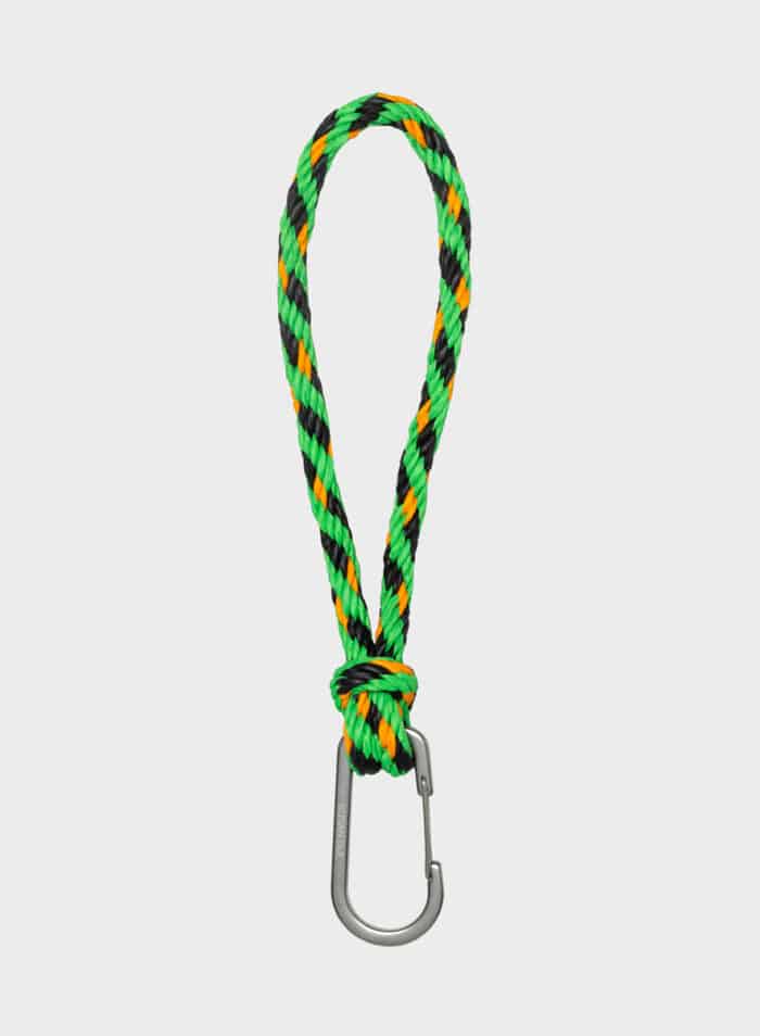 Susan Bijl Kumihimo Keychain Black & Arise