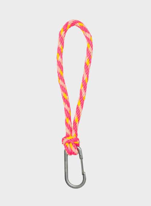 Susan Bijl Kumihimo Keychain Tone & TV Yellow