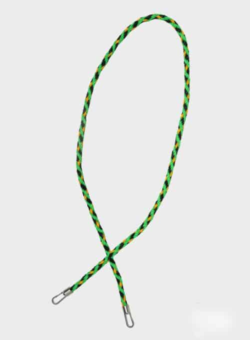 Susan Bijl New Kumihimo Strap long Black & Arise