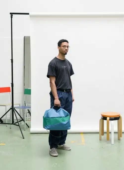 Susan Bijl The New 24/7 Bag Dark Petrol & Seaweed