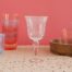 Wijnglas Bubble acryl clear