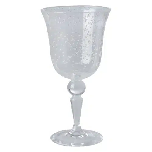 Wijnglas Bubble acryl clear