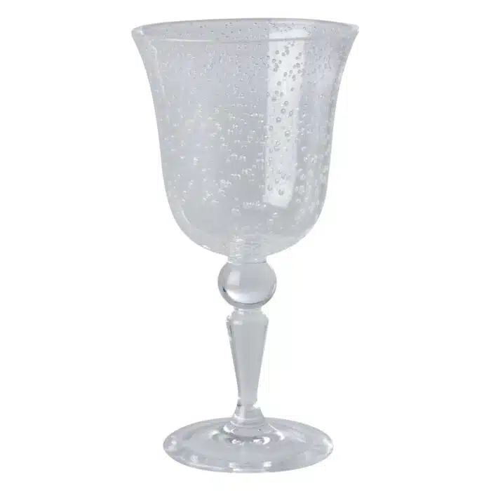 Wijnglas Bubble acryl clear