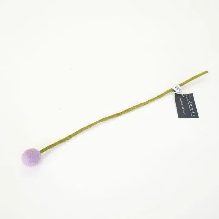 Bloem vilt klein Light Purple