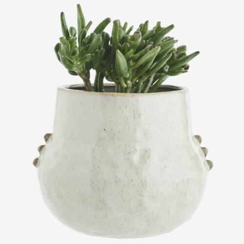 Bloempot large wit