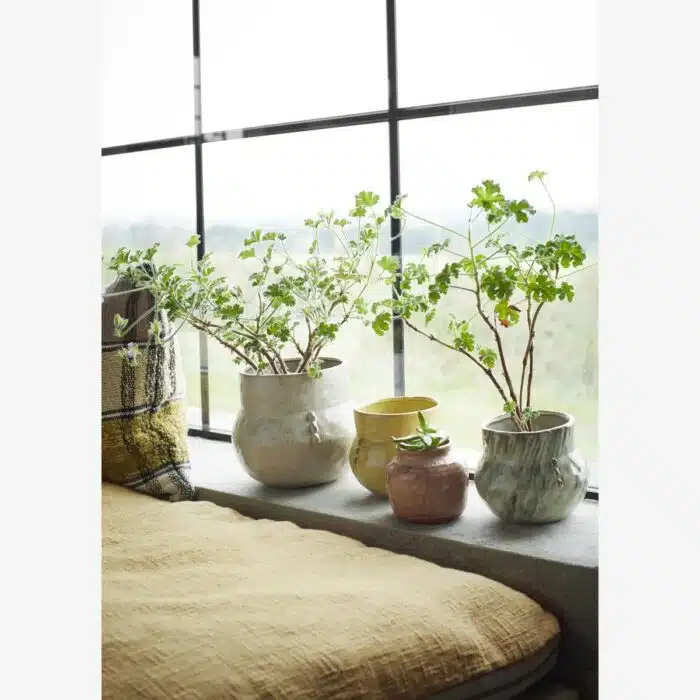 Bloempot large wit