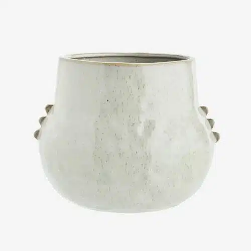 Bloempot large wit