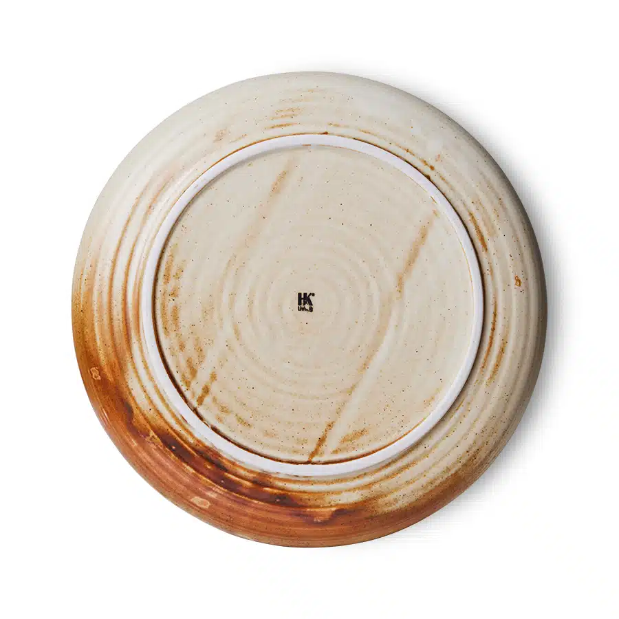 Chef's Ceramics - Side Plate - Rustic Cream Brown