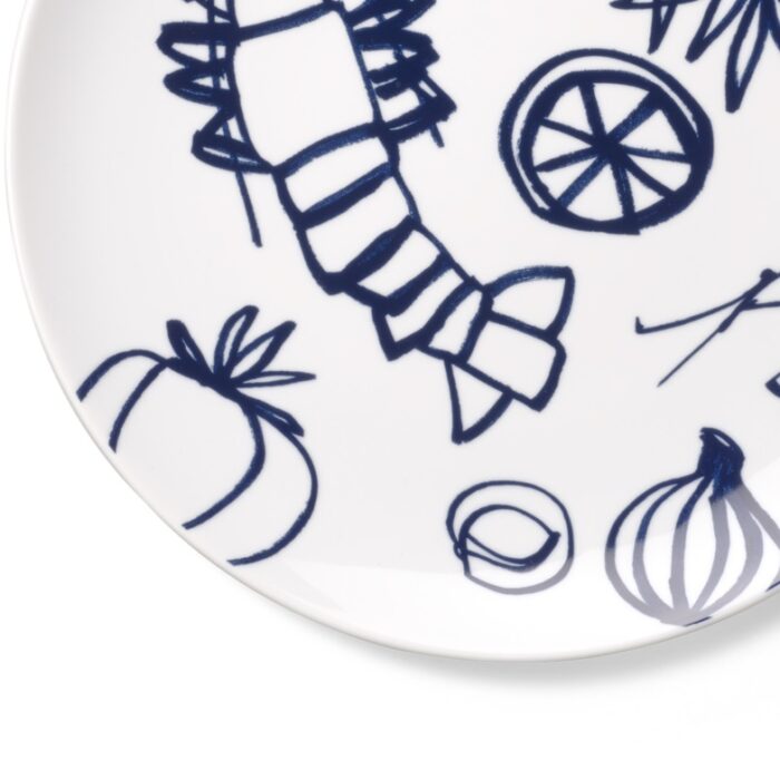 Dibbern Brasserie Plate 32cm navy