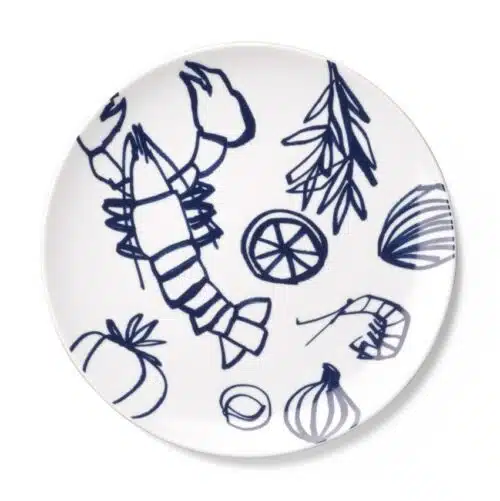 Dibbern Brasserie Plate 32cm navy