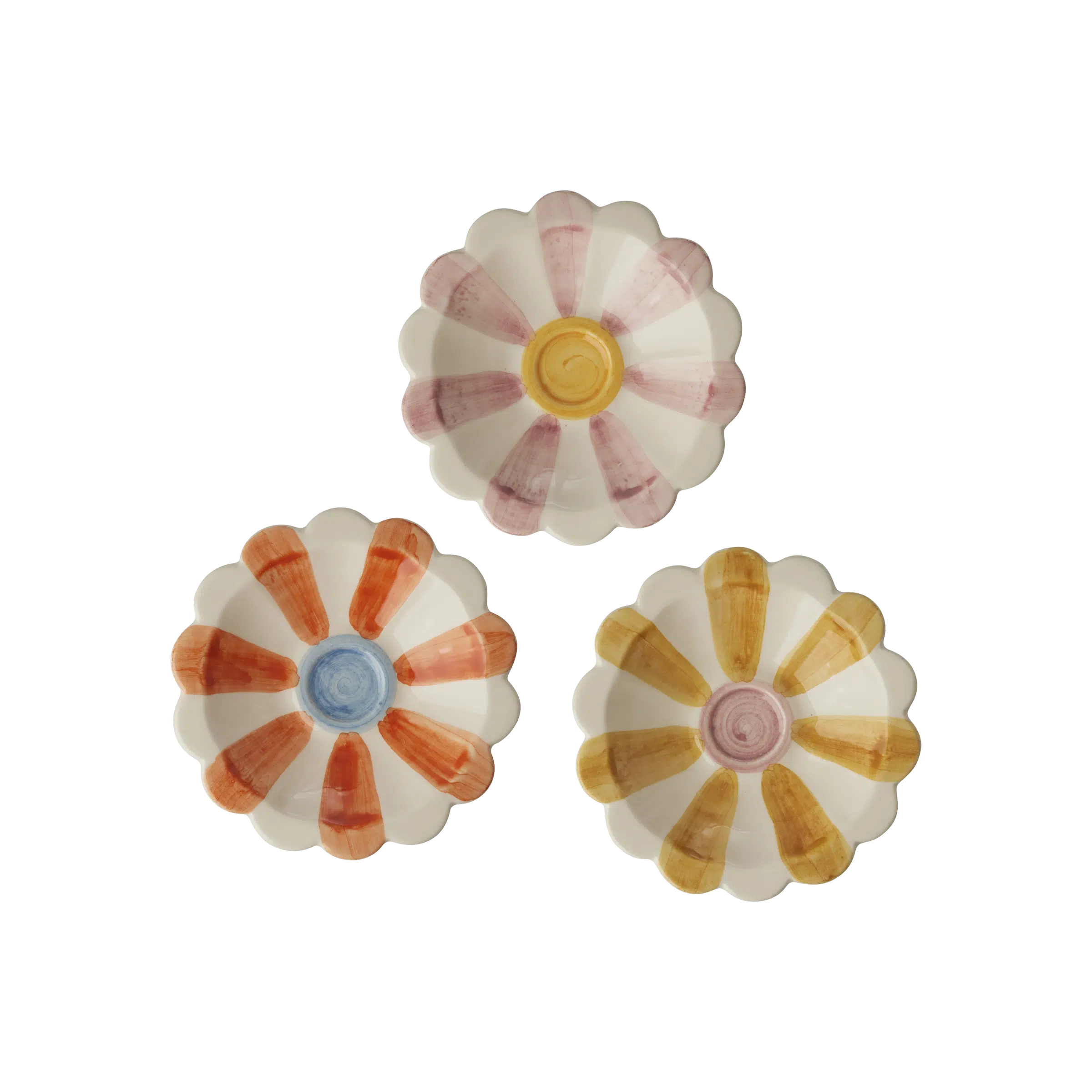 Dipping Bowl Bloem roze