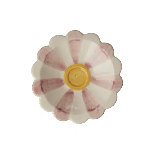 Dipping Bowl Bloem roze