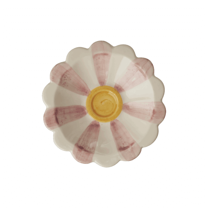 Dipping Bowl Bloem roze