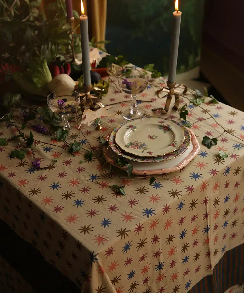 Tafelkleed 3.5m in totebag Noa Star