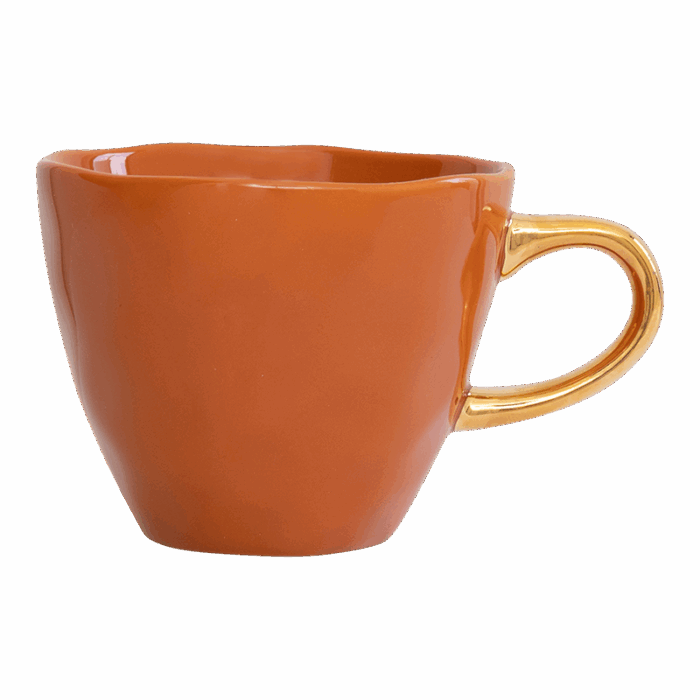 Good Morning Cappucino Cup Burnt Orange
