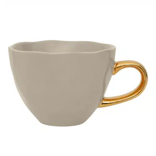 Good Morning Cappucino Cup Gray Morn
