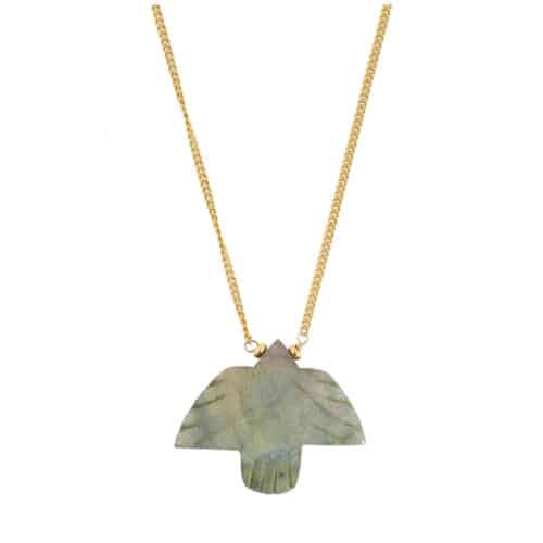 Ketting met Vogel van labradoriet
