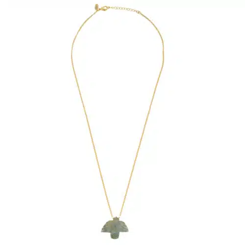 Ketting met Vogel van labradoriet