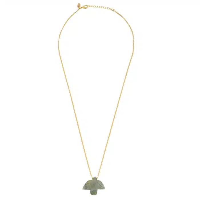 Ketting met Vogel van labradoriet