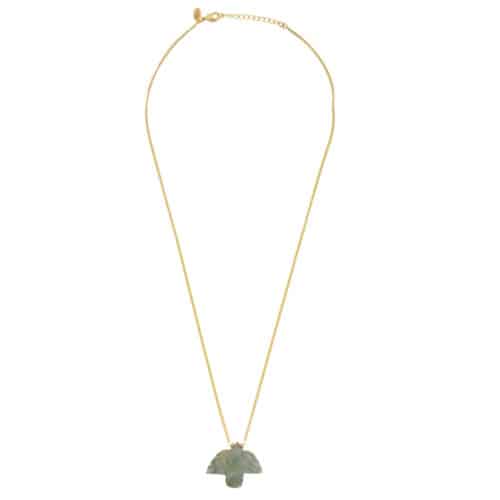 Ketting met Vogel van labradoriet