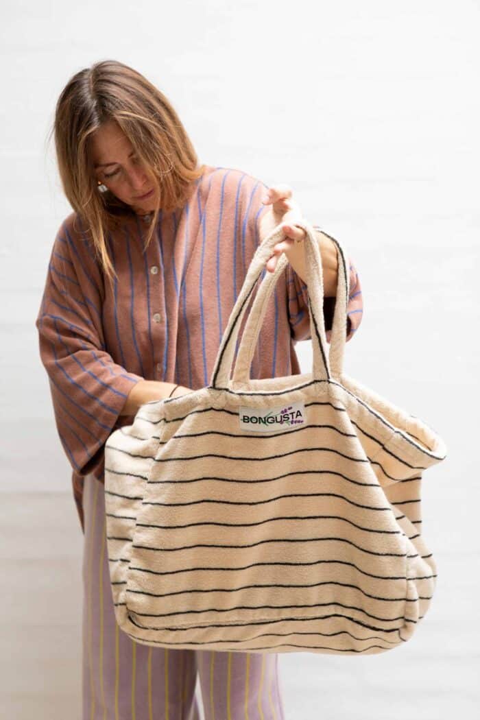 Naram Weekend Bag Creme&Ink