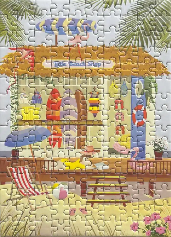 Puzzel Little Beach Shop 150 stukjes