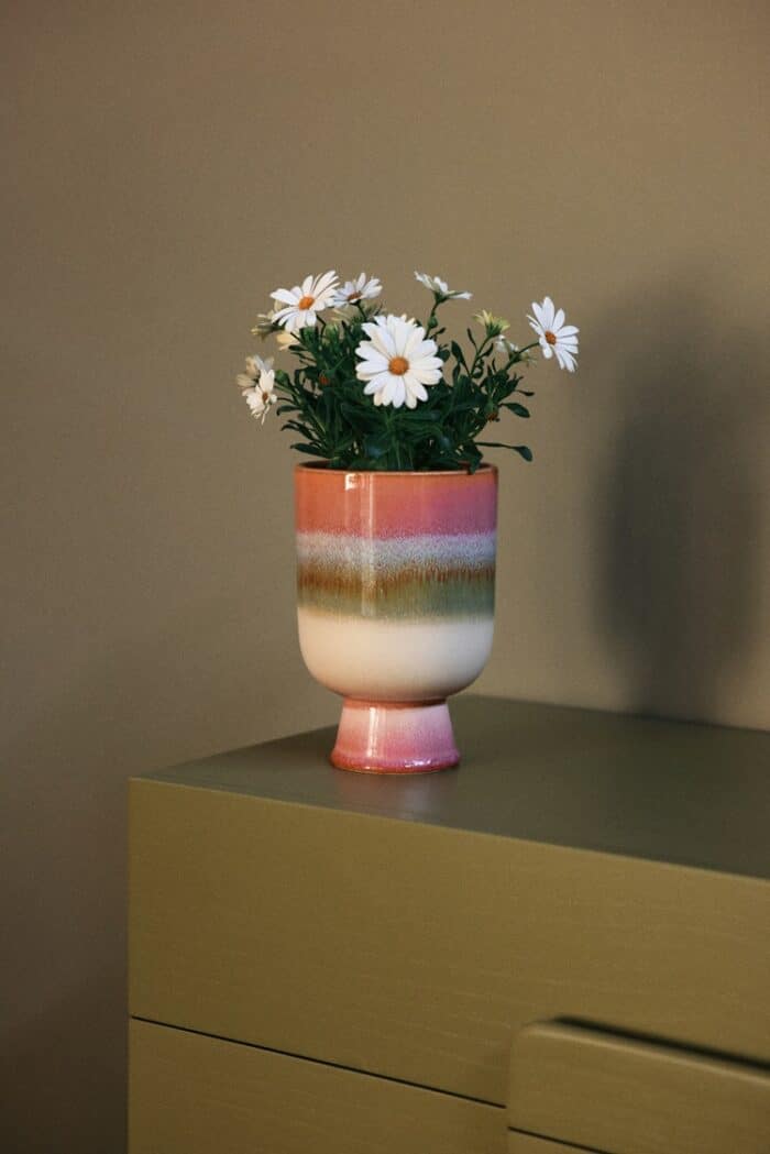 Retro Bloempot Rosefield
