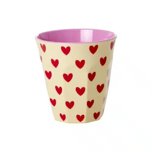 Rice melamine cup Sweet Hearts