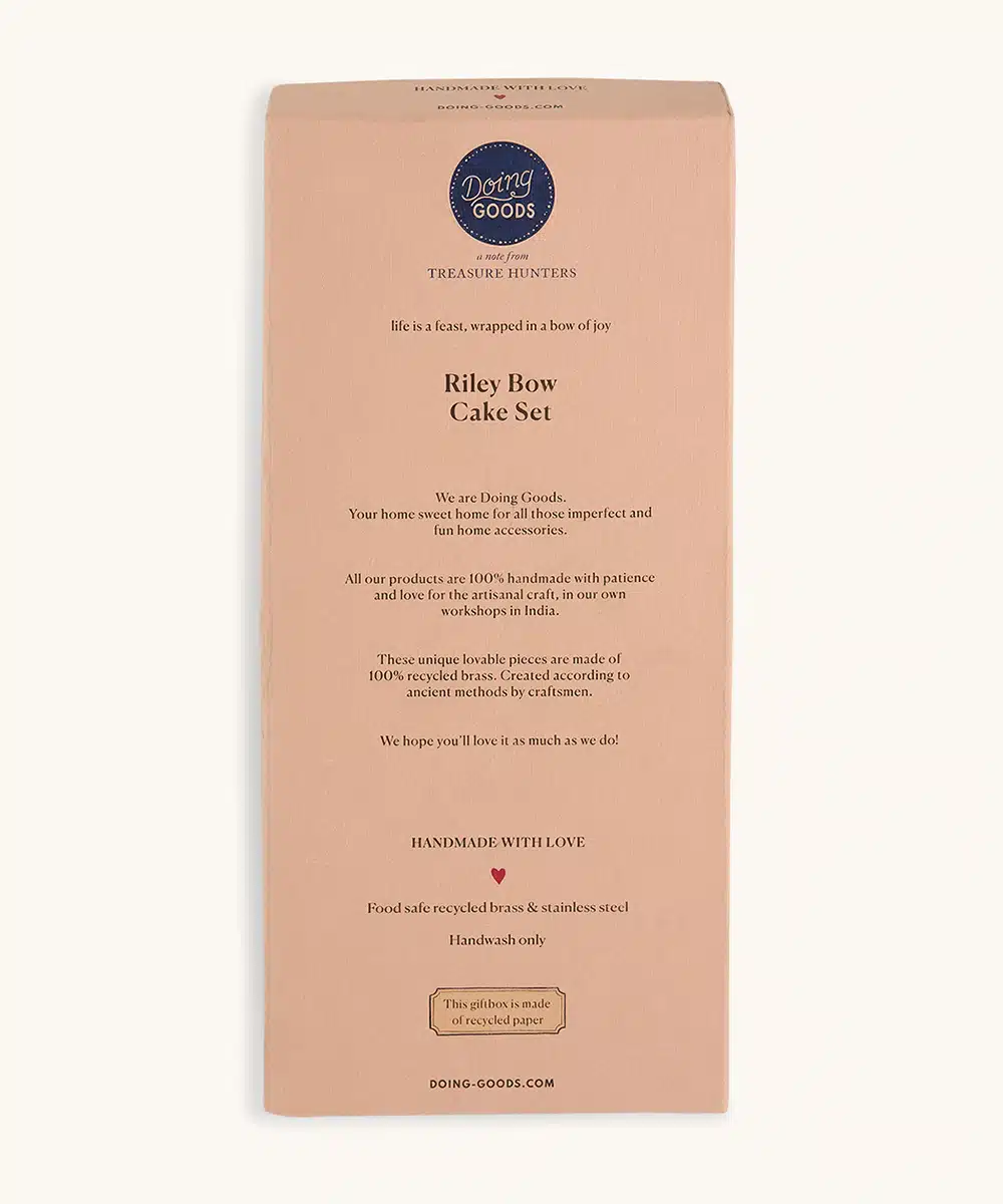 Riley Strik Taart Set cadeaubox