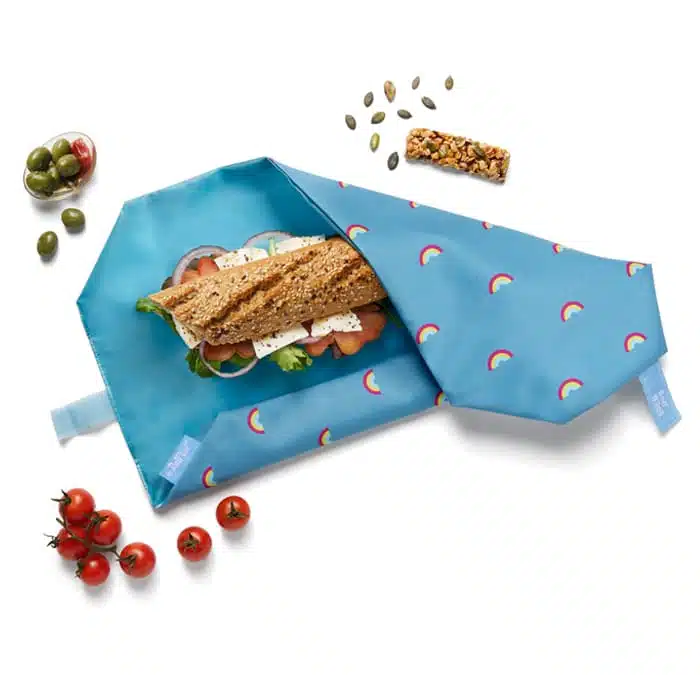 Sandwich wrapper Icons Rainbow