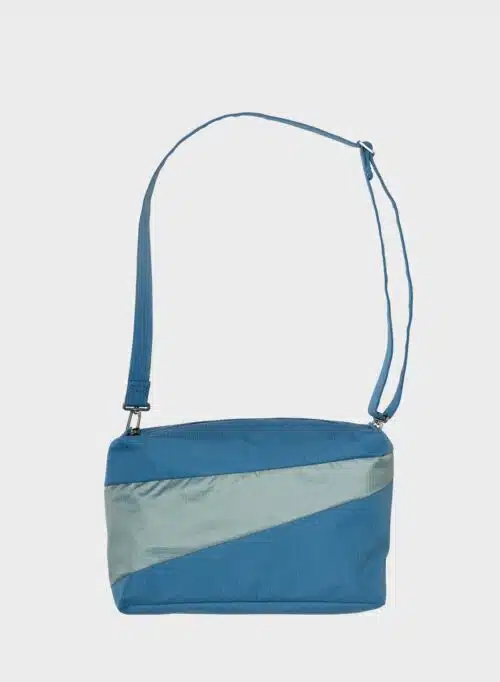 Susan Bijl Bum Bag Medium Dark Petrol & Grey