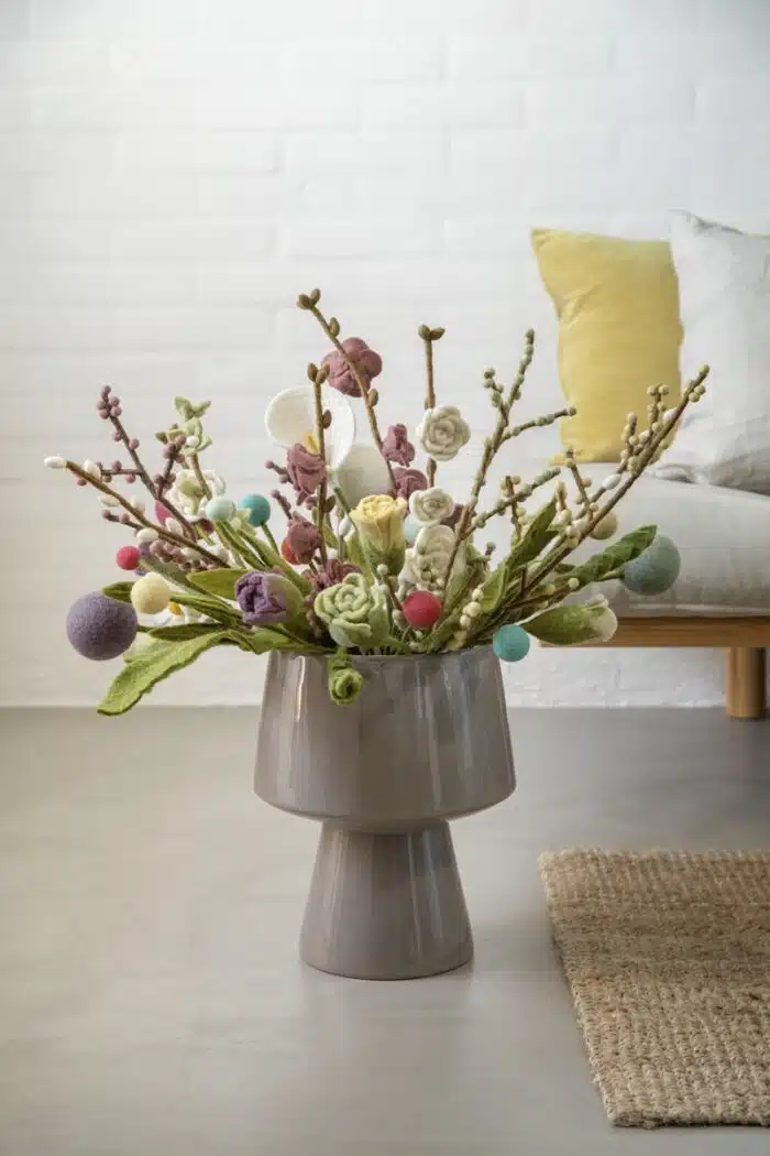 Vilt bloem klein Melon