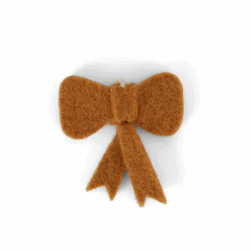 Vilten hanger mini strik Oker