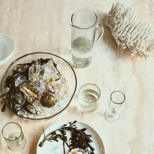 Wijnglas Hammered Transparant