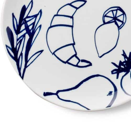 Dibbern Brasserie Plate 23cm navy