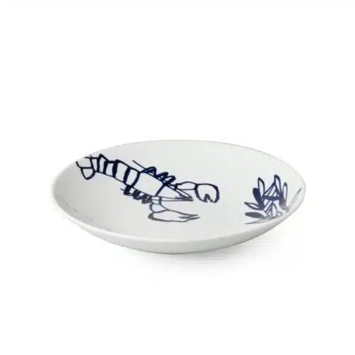Dibbern Brasserie Plate diep 24cm navy