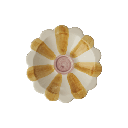 Dipping Bowl Bloem geel