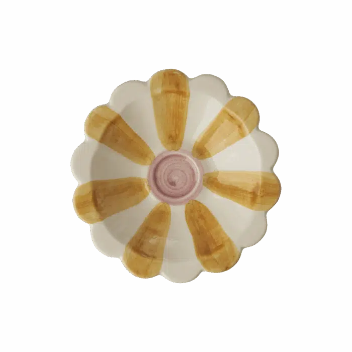 Dipping Bowl Bloem geel