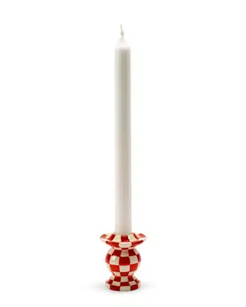 Kandelaar N°2 rood wit Wouters&Hendrix