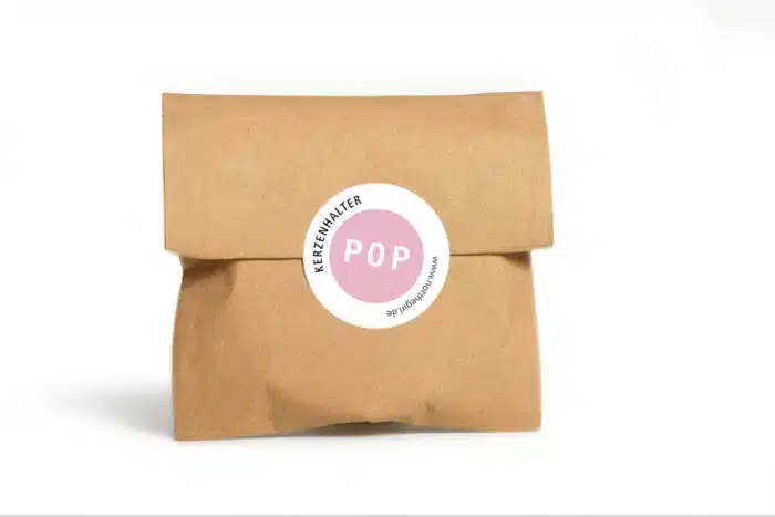 Kandelaar POP licht roze
