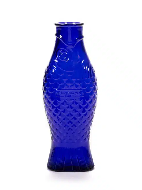Karaf Fish & Fish Kobalt blauw