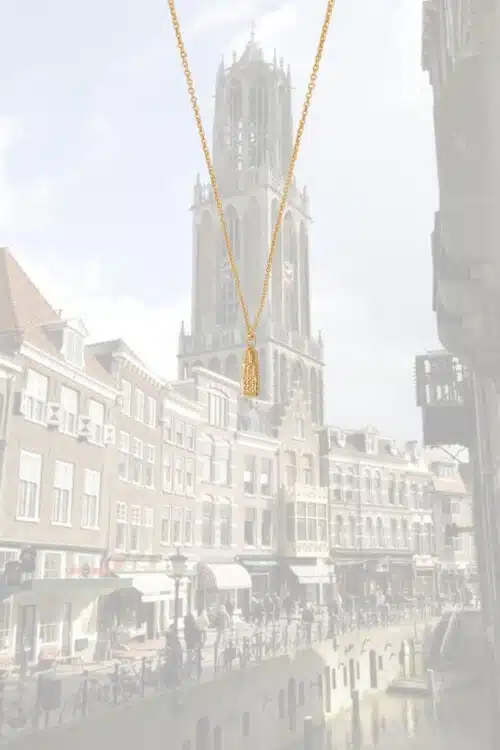 Ketting Dom Utrecht verguld