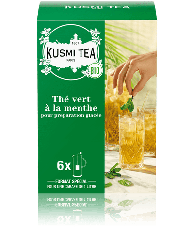 Kusmi Tea Spearmint Green ijsthee
