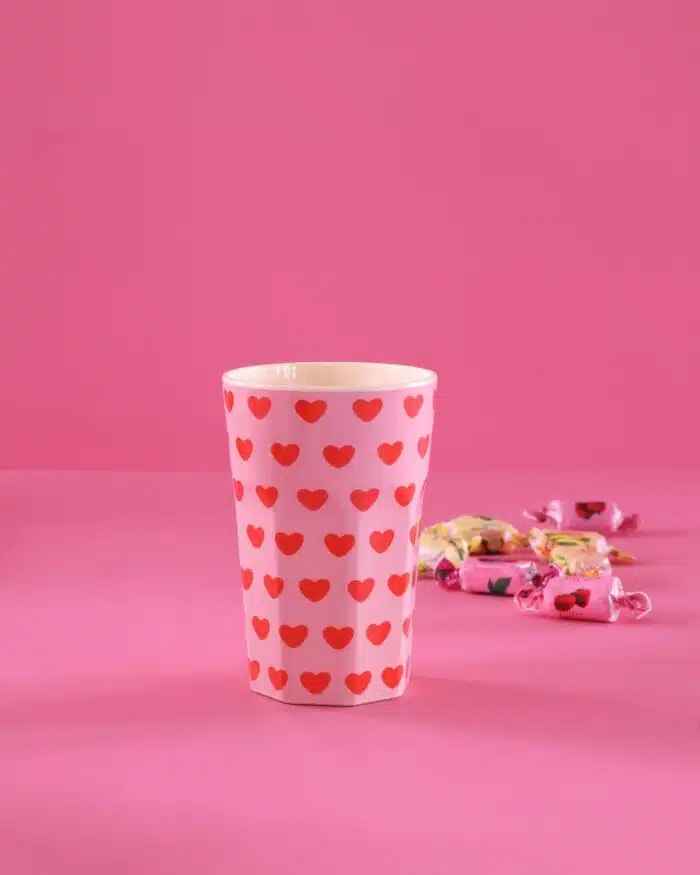 Melamine cup tall Sweet Hearts