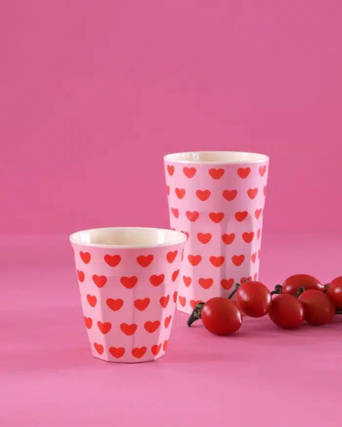 Melamine cup tall Sweet Hearts