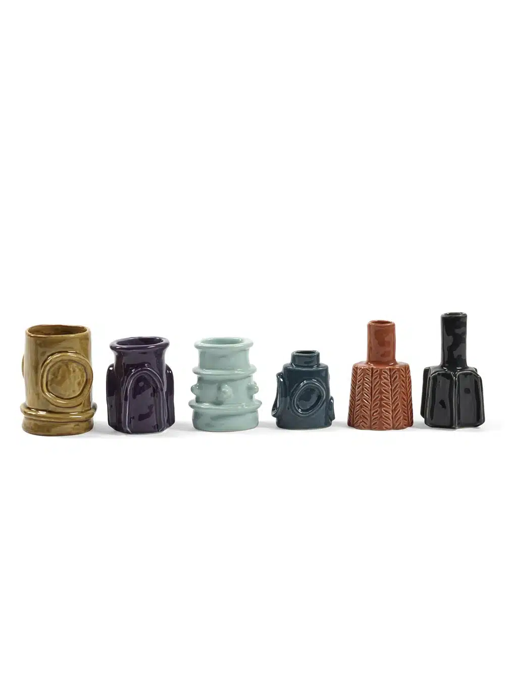 Molly Glazed vaasje Blauw