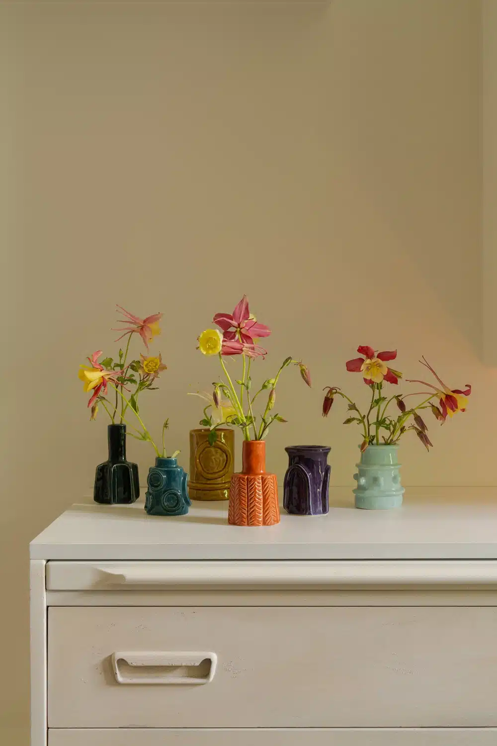 Molly Glazed vaasje Mint