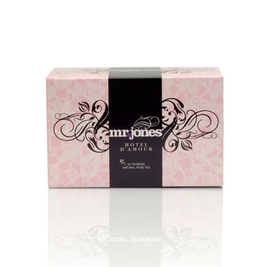 Mr. Jones tea Hotel d'Amour