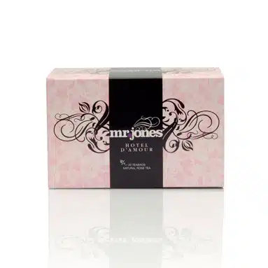 Mr. Jones tea Hotel d'Amour