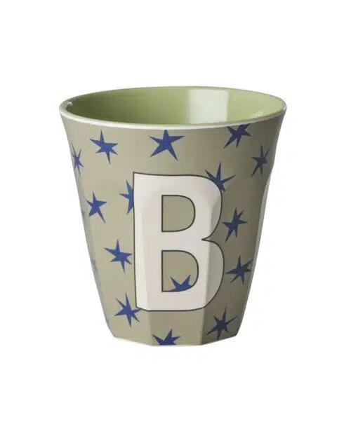 Rice Alfabet beker B Stars